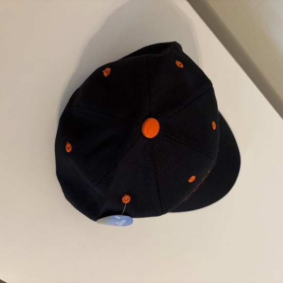 NWT Black and Orange Chicago Cap Hat O/S - Picture 4 of 7